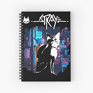 Stray game Spiral Notebook