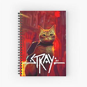 Stray Game Stray cat Stray animals -stray - stray - stray Spiral Notebook