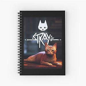 Stray Game Cat Spiral Notebook