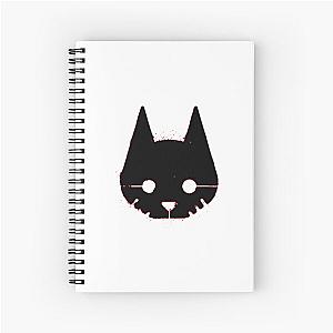 Stray Game Cat Spiral Notebook