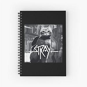 Stray Game Cat Spiral Notebook