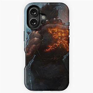 Akuma Street Fighter Poster Kanji iPhone Tough Case