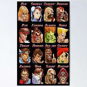 Street fighter Select Poster