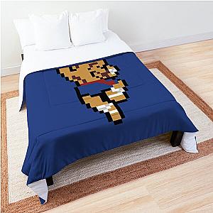 Sagat Tiger Uppercut - Street Fighter Retro 8-bit Pixel Art Comforter