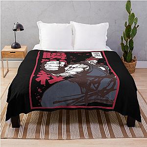 Akuma Gouki street fighter Throw Blanket