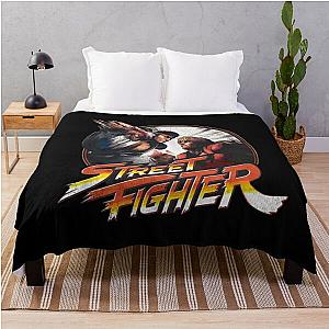 Street Fighter - Ryu and Ken Throw Blanket