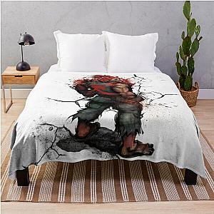 Akuma: Street Fighter Throw Blanket