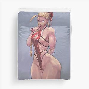 Christmas Cammy, Street Fighter Duvet Cover