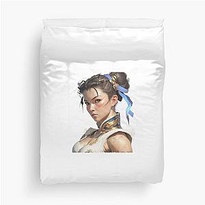 Street Fighter Chun-Li Duvet Cover