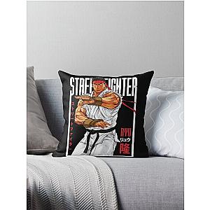 Street Fighter Ryu  Throw Pillow