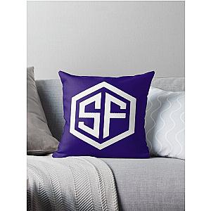 Street Fighter -  Custom Logo Design Throw Pillow