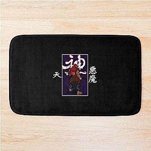 Street Fighter Akuma Fan Made Design Bath Mat