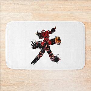 Street Fighter - Akuma - Devil Kanji Bath Mat