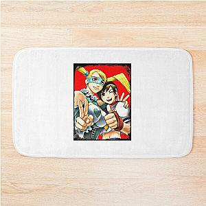 Street Fighter R. Mika and Sakura K. V3  Bath Mat