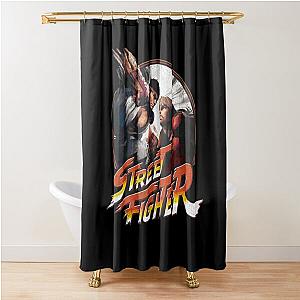 Street Fighter - Ryu and Ken Shower Curtain