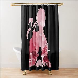 Sakura - Street Fighter *Negative Illusion* Shower Curtain