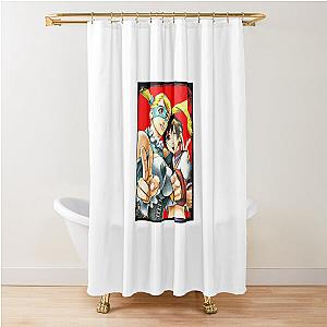 Street Fighter R. Mika and Sakura K. V3  Shower Curtain