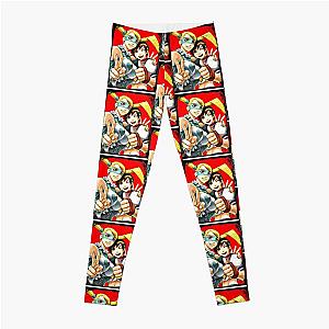 Street Fighter R. Mika and Sakura K. V3  Leggings