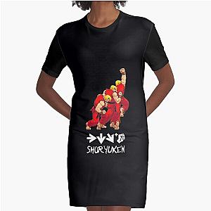  Street Fighter  Graphic T-Shirt Dress