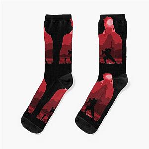 Ryu - Street Fighter *Negative Illusion* Socks