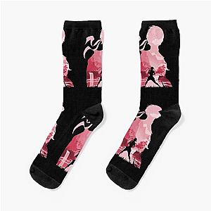 Sakura - Street Fighter *Negative Illusion* Socks