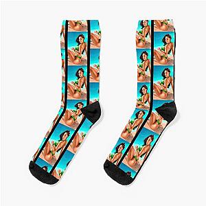 LAURA MASTUSDA STREET FIGHTER  Socks