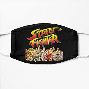 Street Fighter  retro game Flat Mask