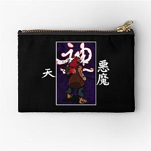 Street Fighter Akuma Fan Made Design Zipper Pouch