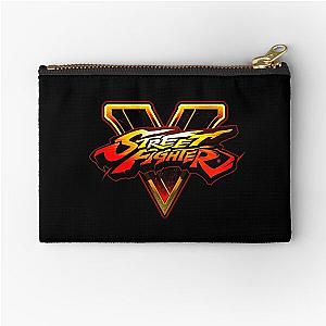 Street Fighter V Logo Design Zipper Pouch