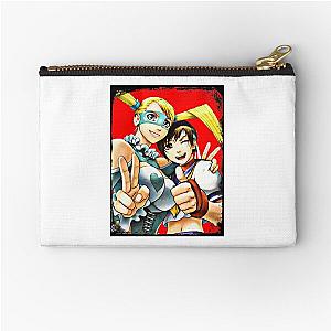 Street Fighter R. Mika and Sakura K. V3  Zipper Pouch