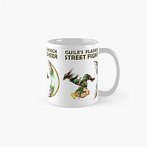 Street Fighter Guile Backflip Flash Kick Move Classic Mug