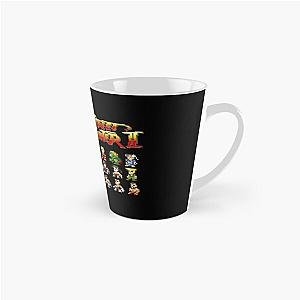 Street Fighter 2 Characters Pixel Art Tall Mug