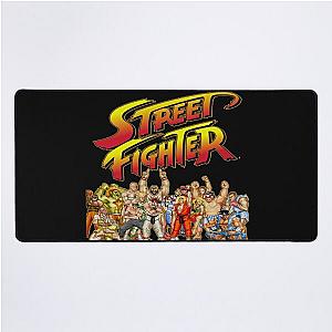 Street Fighter  retro game Desk Mat