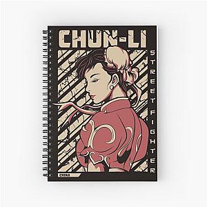 Chun-Li - Street Fighter Spiral Notebook