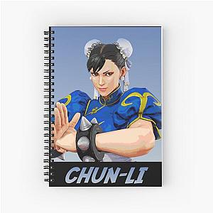 Chun-Li Street Fighter Spiral Notebook