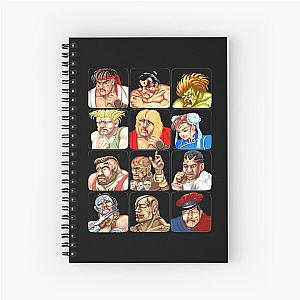  Street Fighter  Spiral Notebook