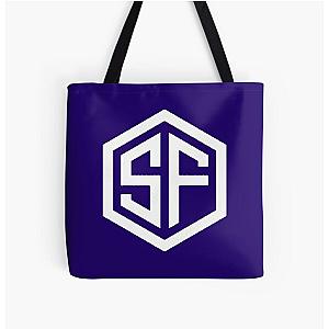 Street Fighter -  Custom Logo Design All Over Print Tote Bag