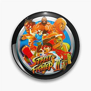 Street Fighter II Pin