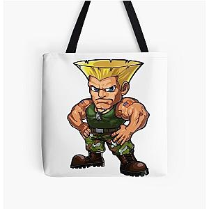 Tshirt Guile Street Fighter All Over Print Tote Bag