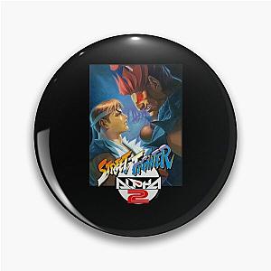 Street Fighter Alpha 2  Artwork Pin