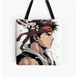 ryu street fighter All Over Print Tote Bag