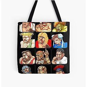  Street Fighter  All Over Print Tote Bag