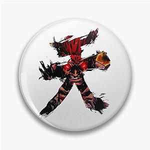 Street Fighter - Akuma - Devil Kanji Pin