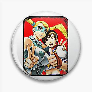 Street Fighter R. Mika and Sakura K. V3  Pin