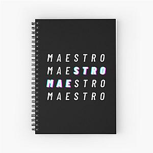 Maestro Stromae Arcade Distorsion Spiral Notebook