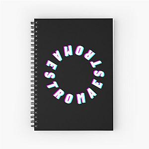 Maestro Stromae Arcade Distorsion Circle Spiral Notebook