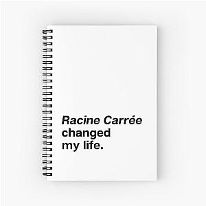 Stromae Racine Carrée was life-changing White Spiral Notebook