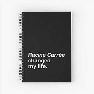 Stromae Racine Carrée was life-changing Spiral Notebook