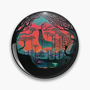 Princess Mononoke - Forest Spirit - Woodland Illustration Pin RB2212