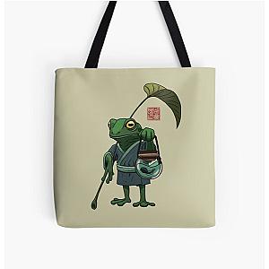Spirited Away - A Frog and His Son All Over Print Tote Bag RB2212